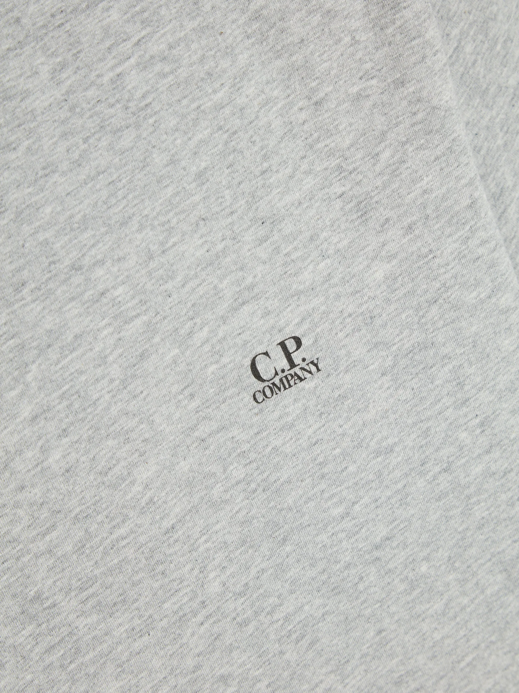 30/1 Jersey Small Logo T-Shirt, Grey Melange