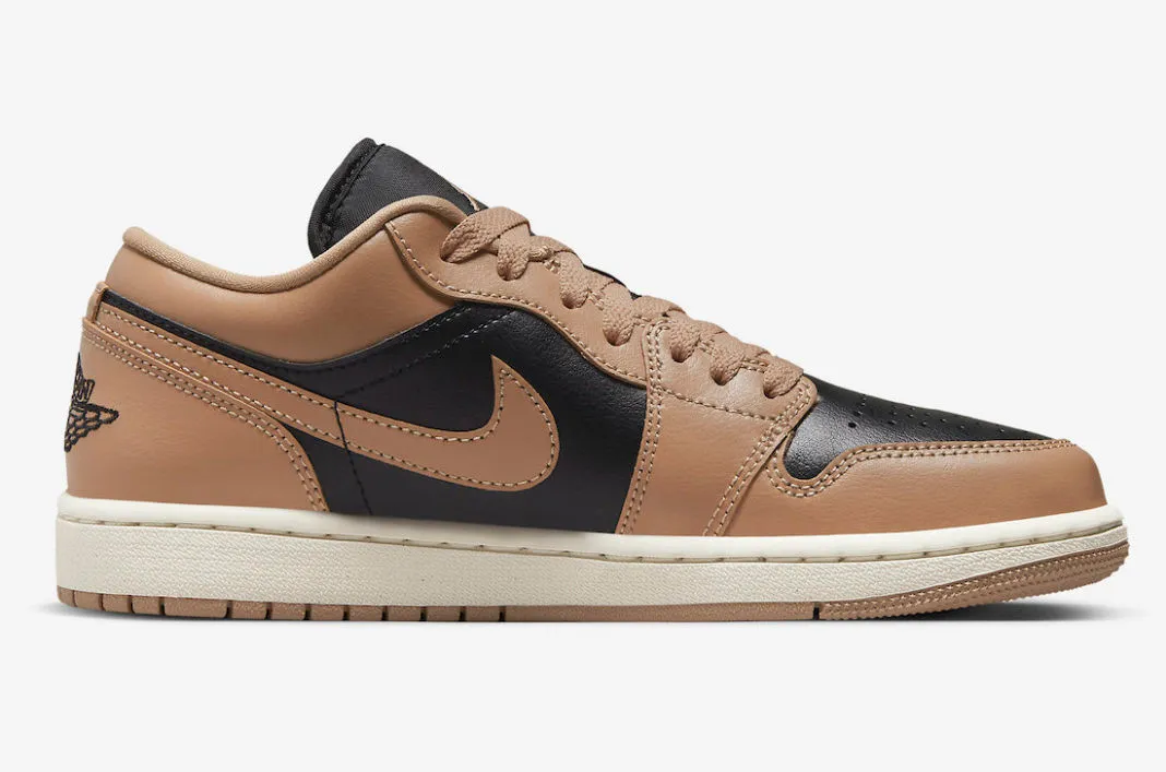 Air Jordan 1 Low Desert Black Sail DV0774-201