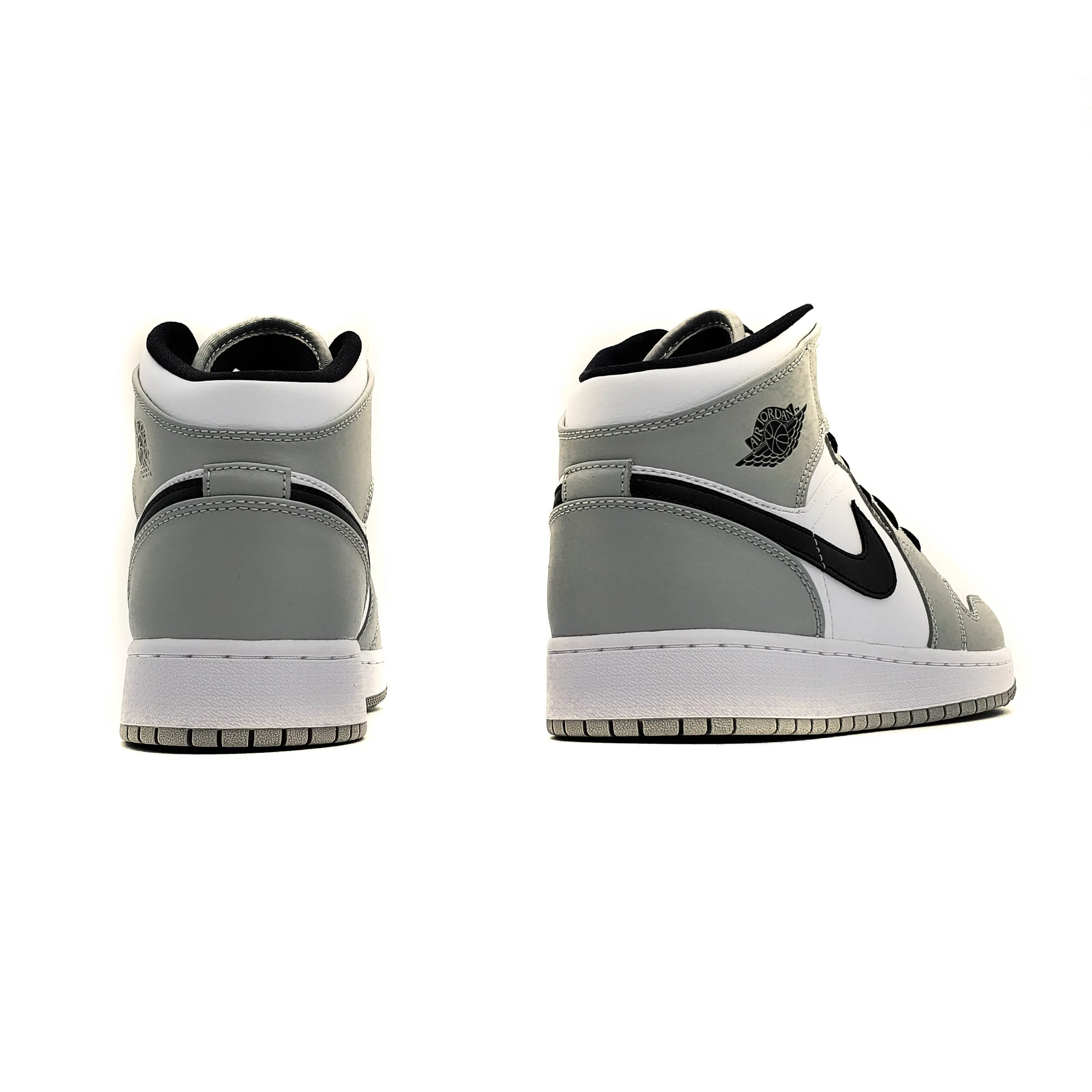 AIR JORDAN 1 MID GS (YOUTH) LIGHT SMOKE GREY 2020