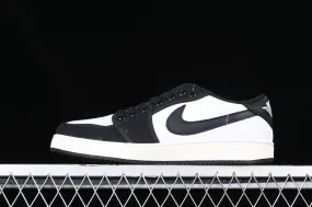 Air Jordan 1 Retro AJKO Low Black White Sail DX4981-100