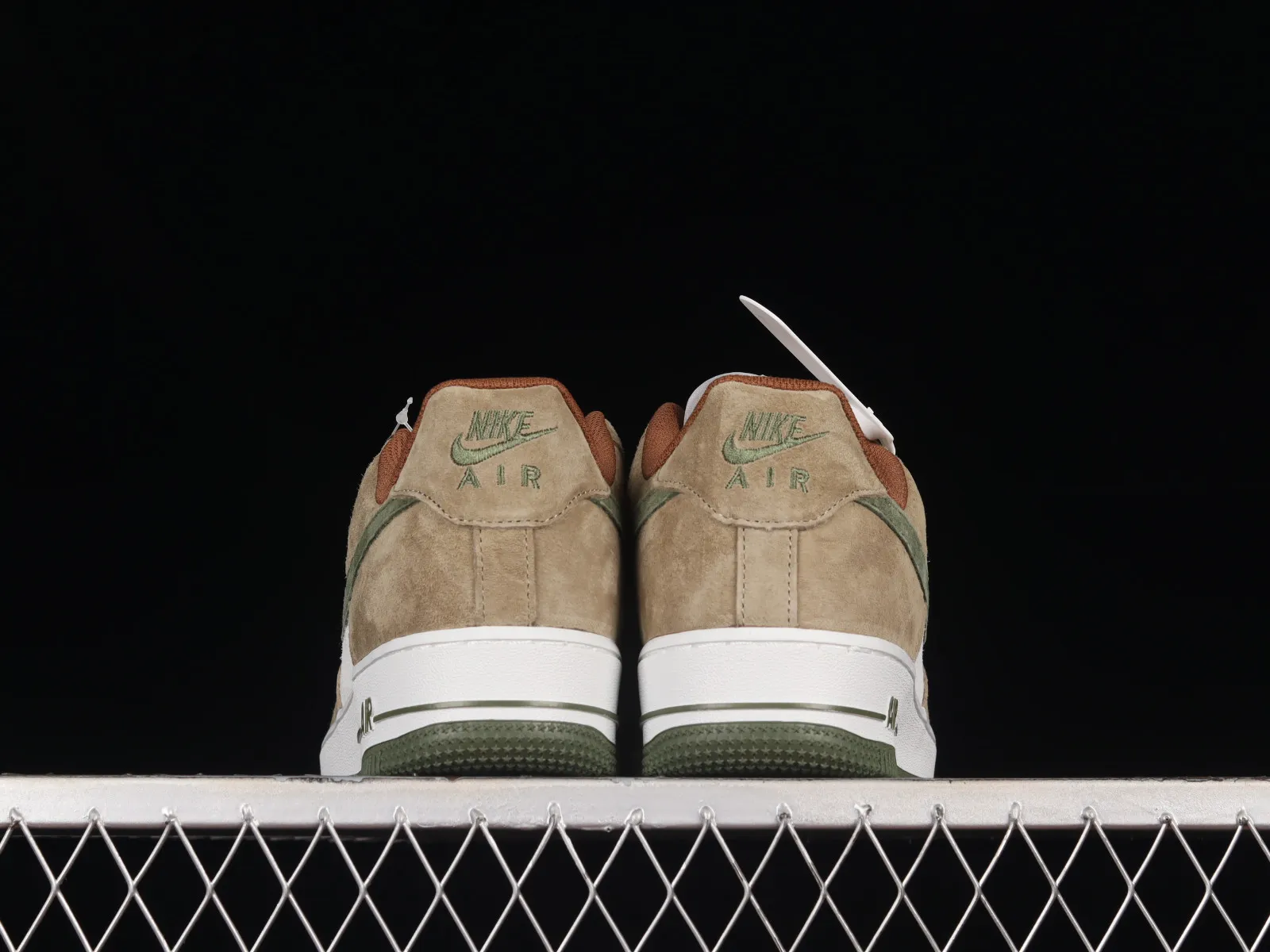 Akira x Nike Air Force 1 07 Low Suede Green Brown White DD3966-523