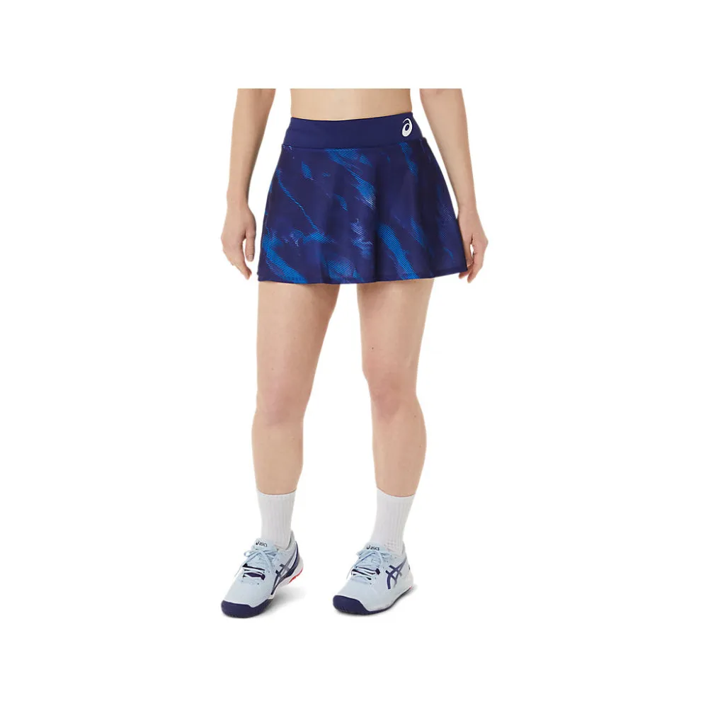 ASICS Women's Match Graphic Skort (Dive Blue)