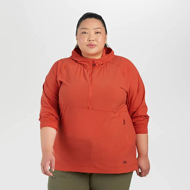 Astroman Sun Plus Size Hoodie (Women's)