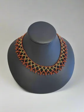 Beaded Brown Necklaces