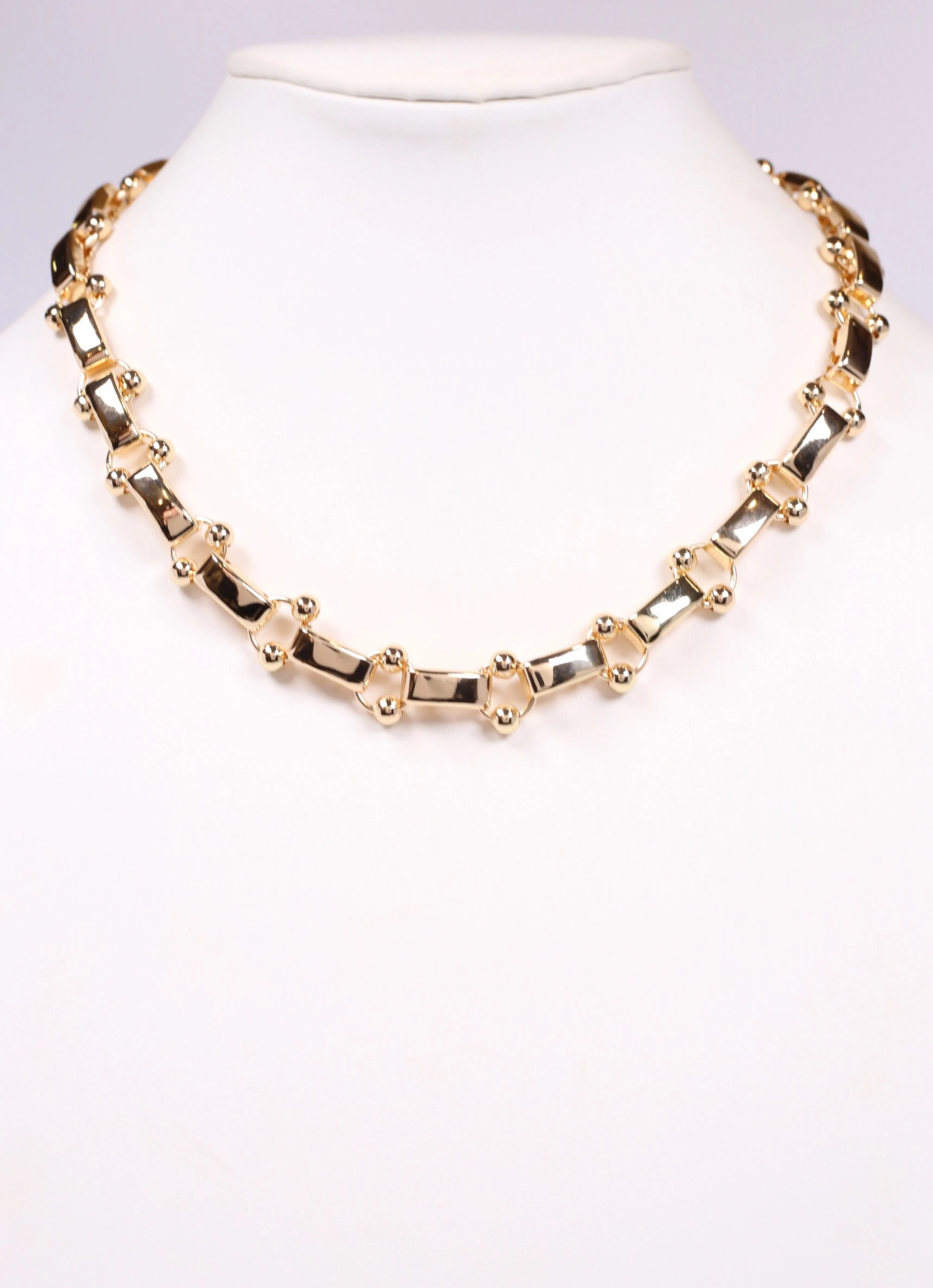 Benita Link Necklace GOLD