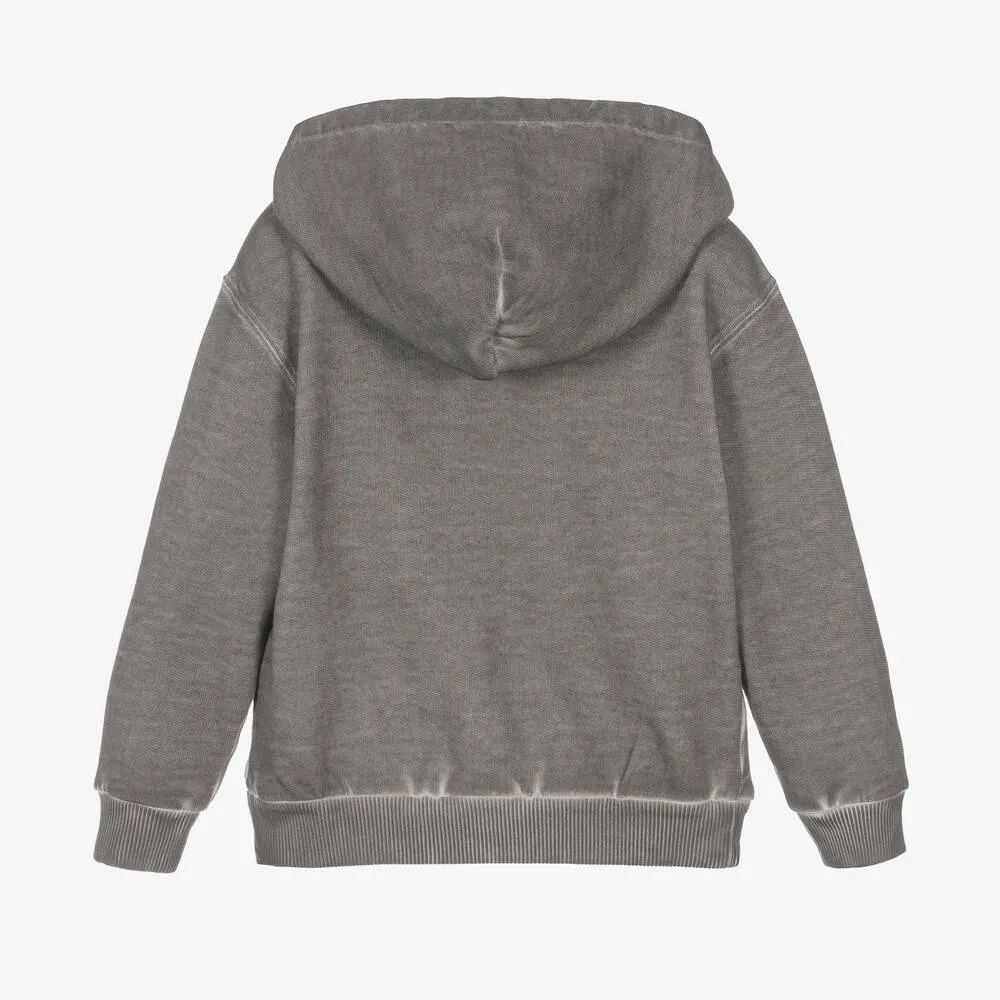 Boys Washed Grey Re-Edition Hoodie