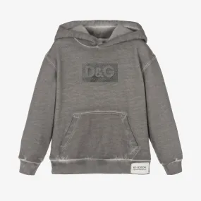 Boys Washed Grey Re-Edition Hoodie