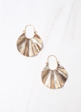 Bradley Metal Drop Earring GOLD