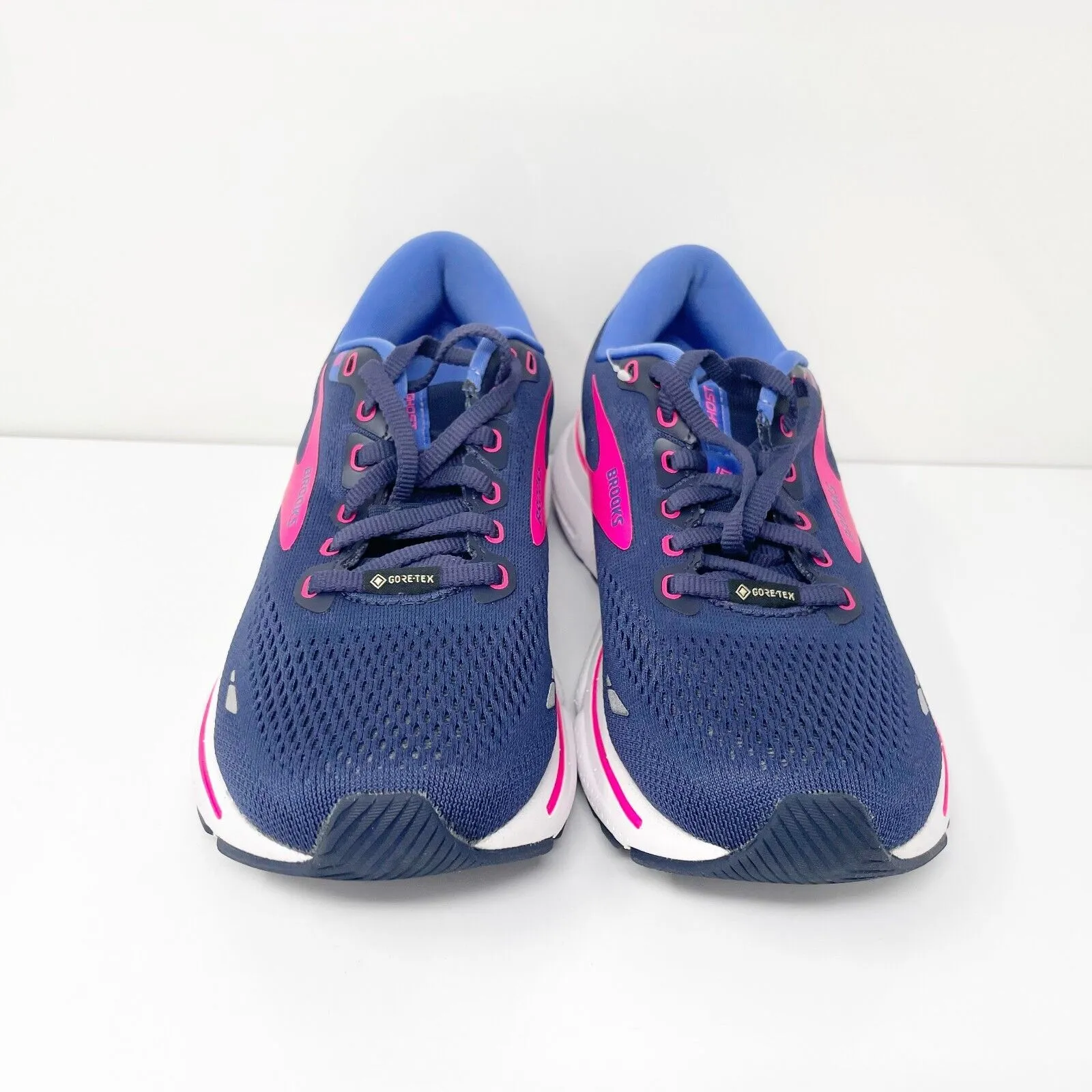 Brooks Womens Ghost 15 GTX 1203821B460 Blue Running Shoes Sneakers Size 8 B