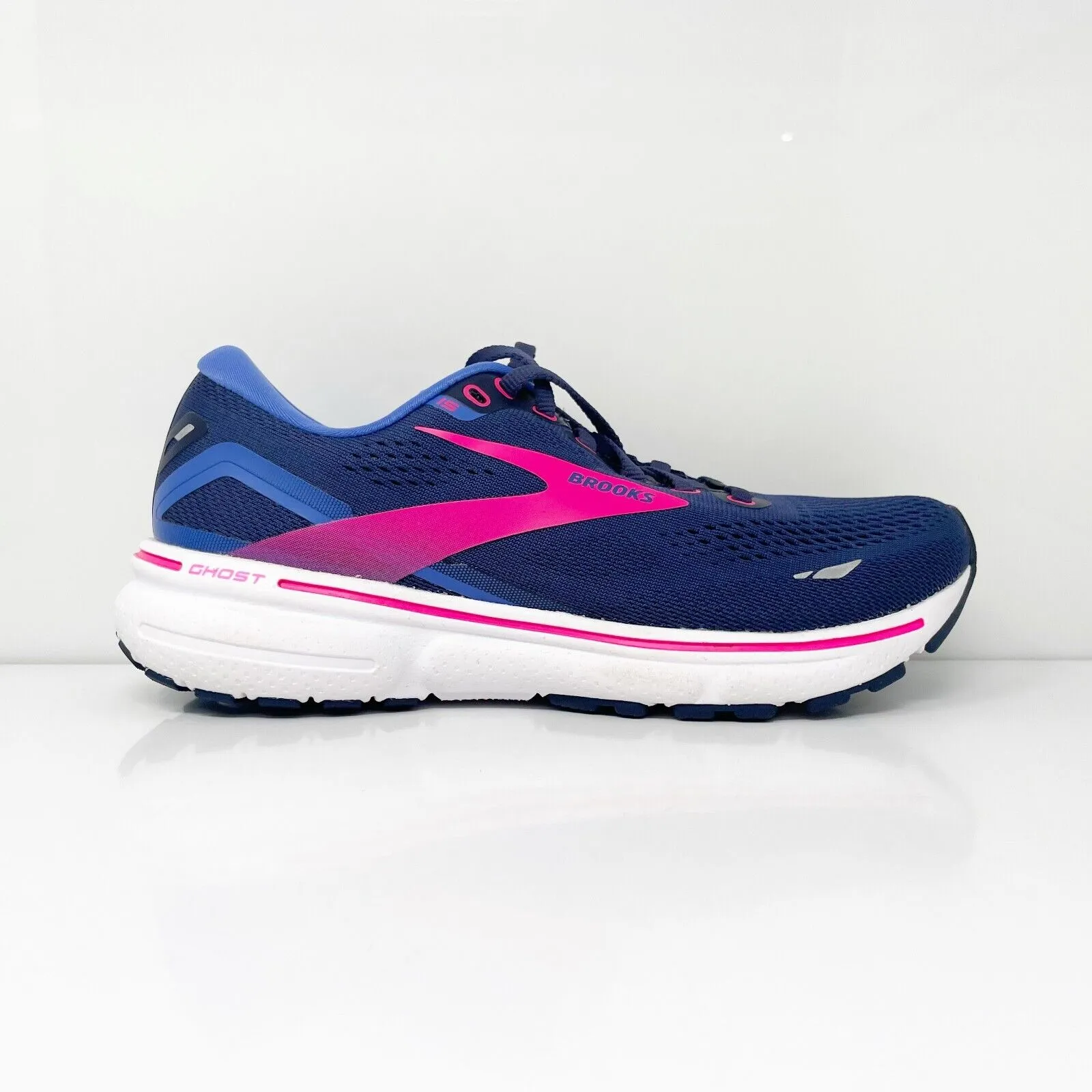 Brooks Womens Ghost 15 GTX 1203821B460 Blue Running Shoes Sneakers Size 8 B