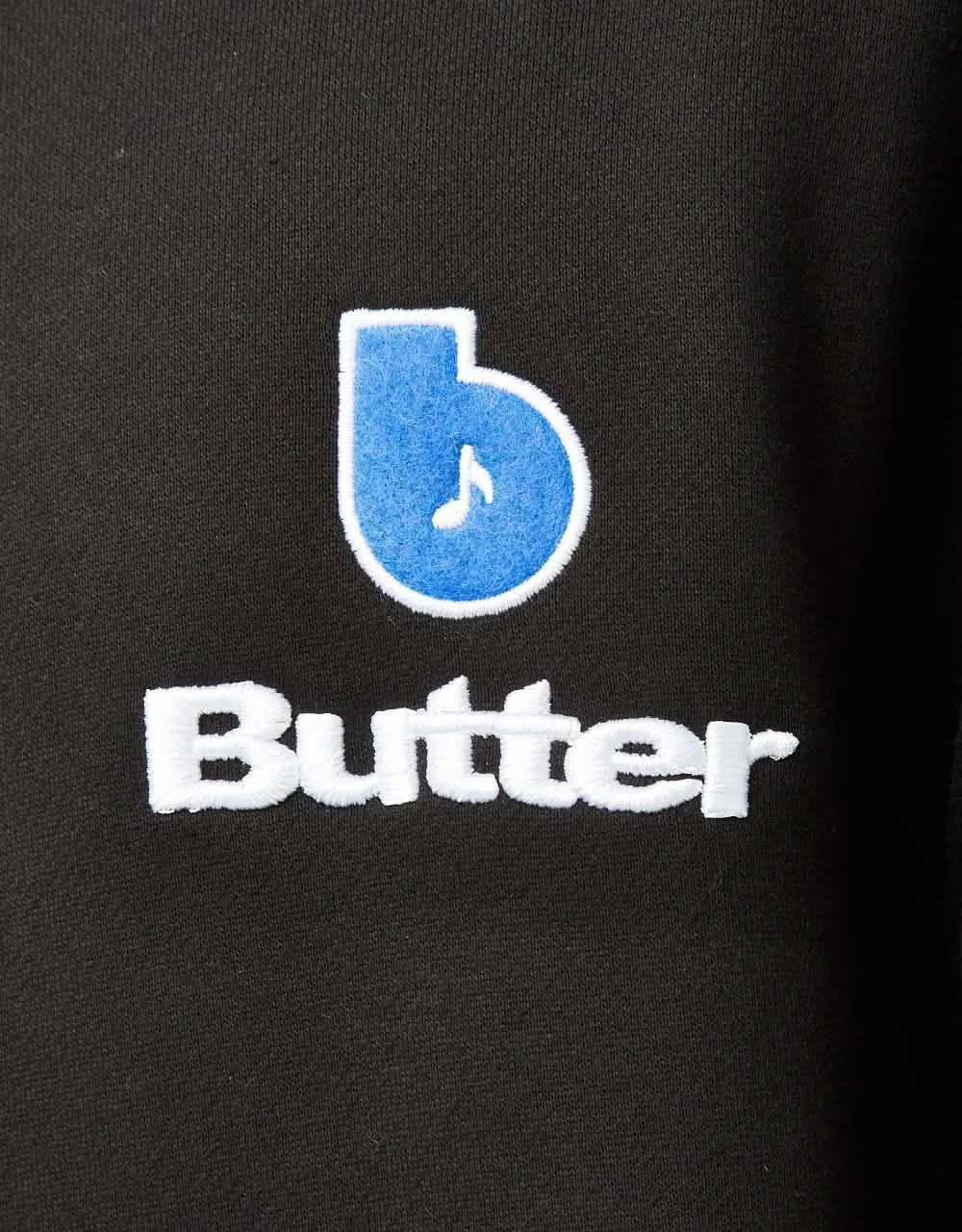 Butter Goods x Blue Note Finest Logo Pullover Hoodie - Black