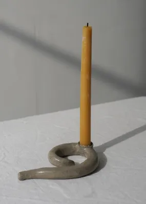 Candle Holder Small Grey