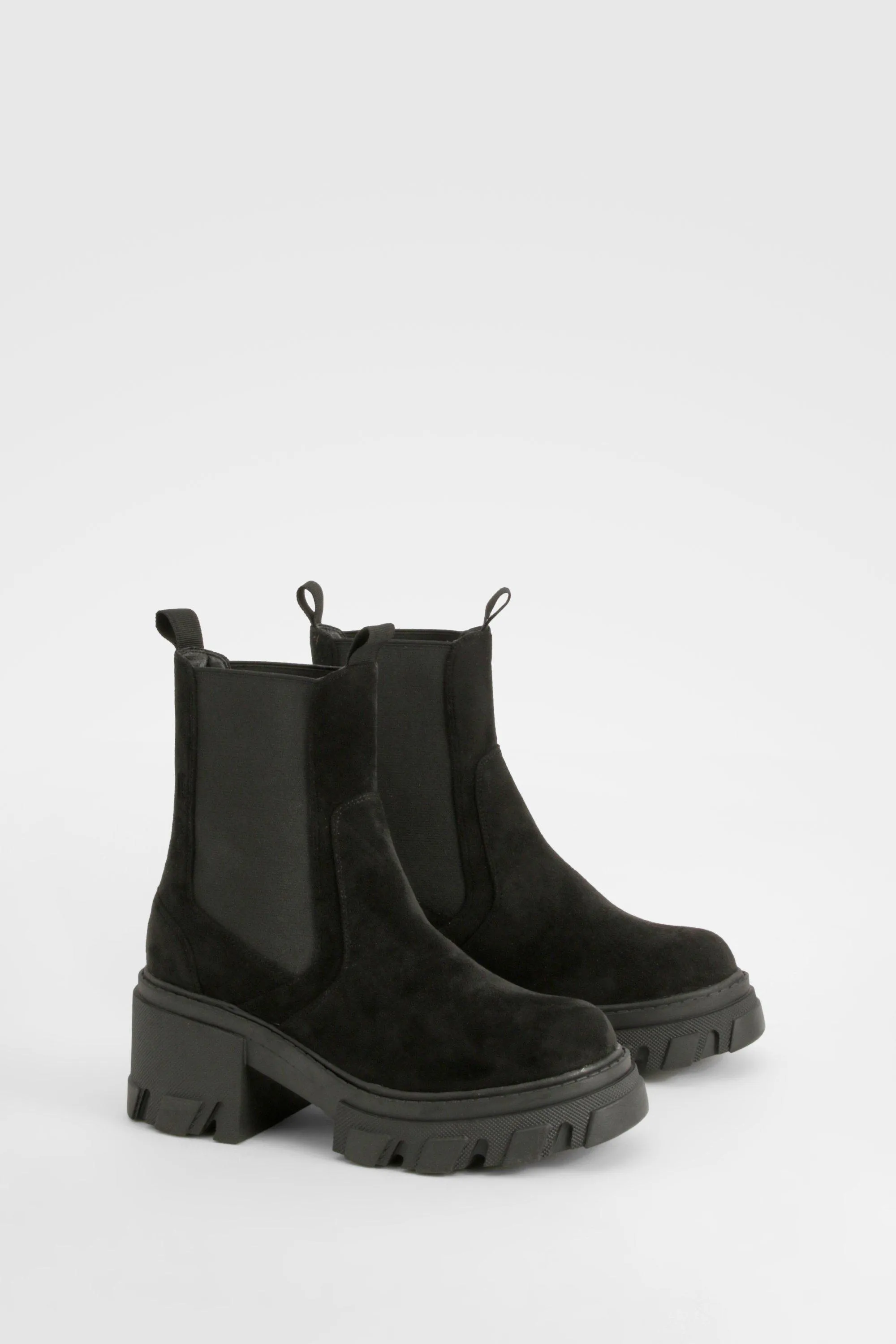 Chunky Heeled Chelsea Boot