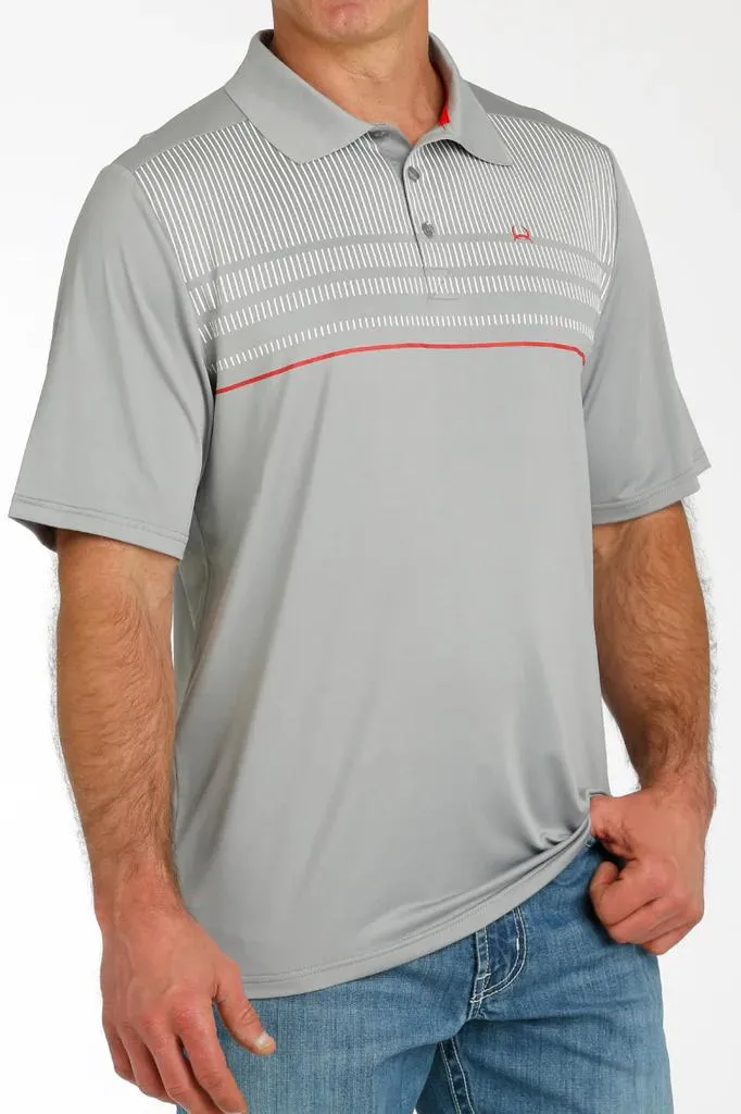 Cinch Grey Arenaflex Polo