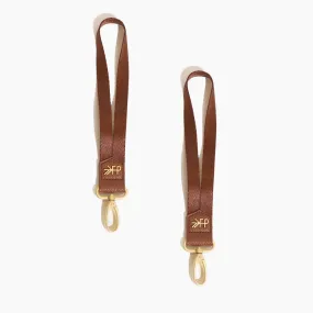 Cognac Classic Stroller Clips