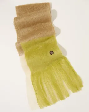 Color Block Scarf in Mustard