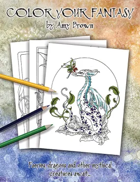 Color Your Fantasy Coloring Book