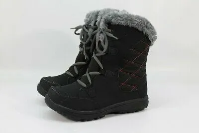 Columbia Ice Maiden Little Kid Black Winter Boot 3M (ZAP2294)