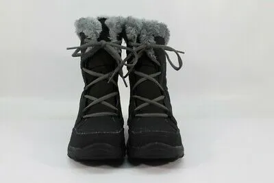 Columbia Ice Maiden Little Kid Black Winter Boot 3M (ZAP2294)