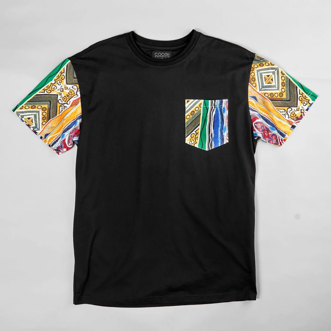 COOGI OG PATCHWORK TEE - BLACK