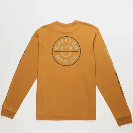 Crest L/S STT GOLDEN BROWN