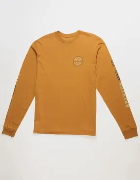 Crest L/S STT GOLDEN BROWN