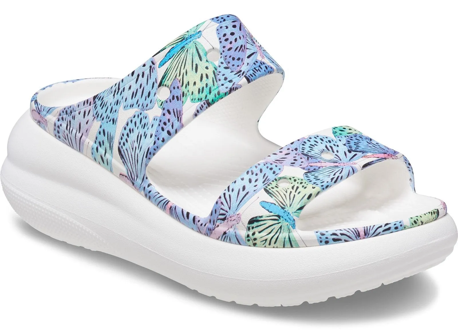 Crocs Crush Butterfly Womens Slide Sandal