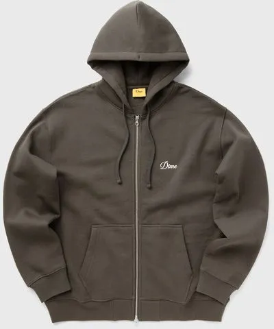 Dime MTL Dime mtl cursive zip hoodie