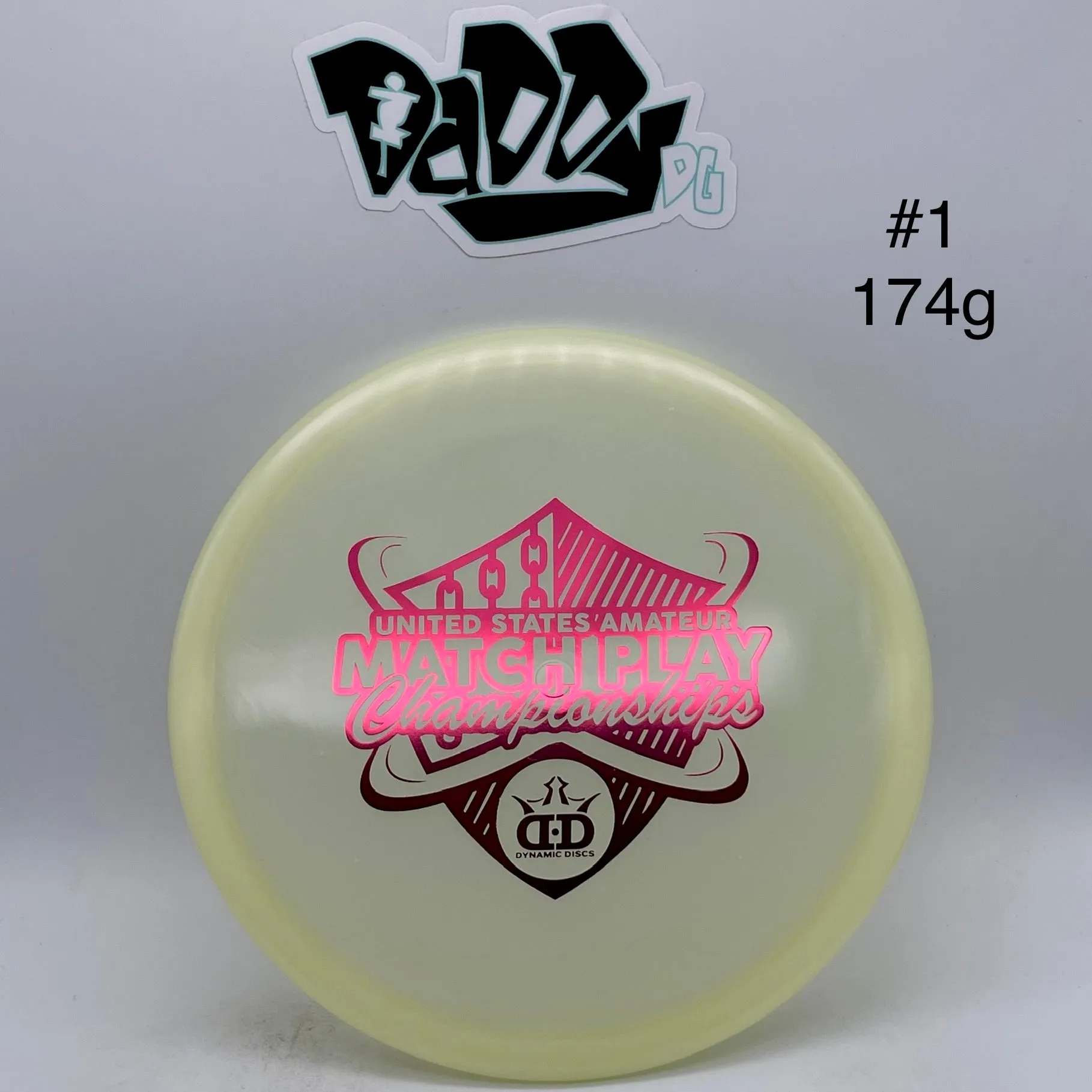 Dynamic Discs Moonshine Culprit 2022 Match Play Stamped Overstable Approach Disc