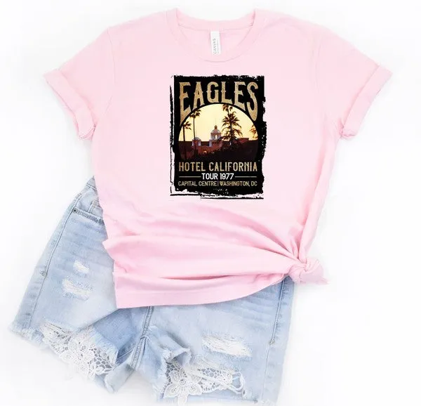 Eagles Hotel California Music Fest Tee