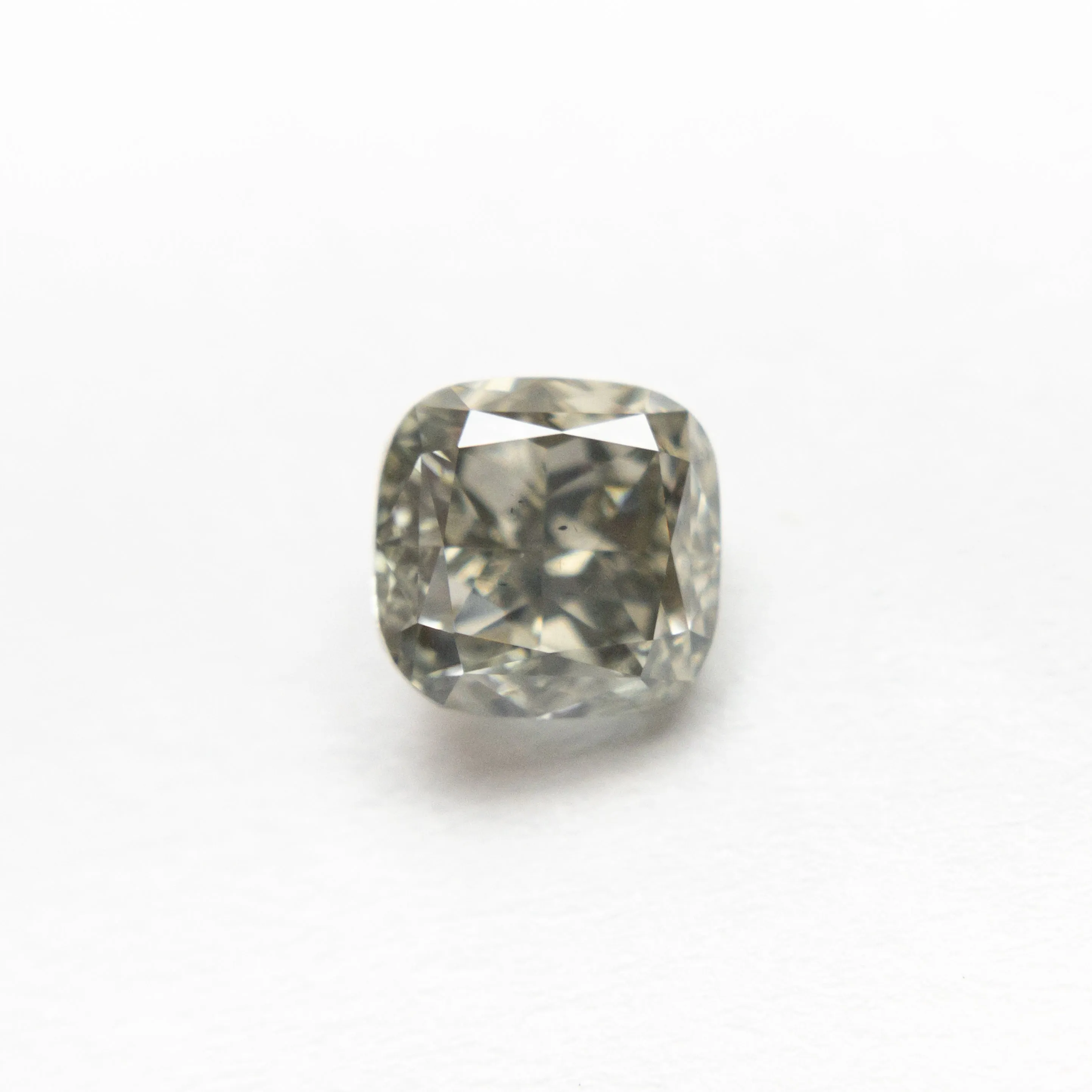 Fancy Grey Brilliant Diamond - 1.10ct Cushion