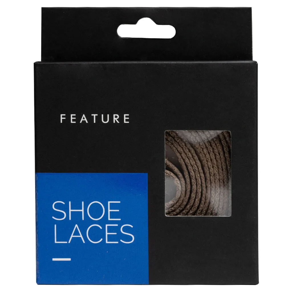 Flat Shoe Laces - Tobacco