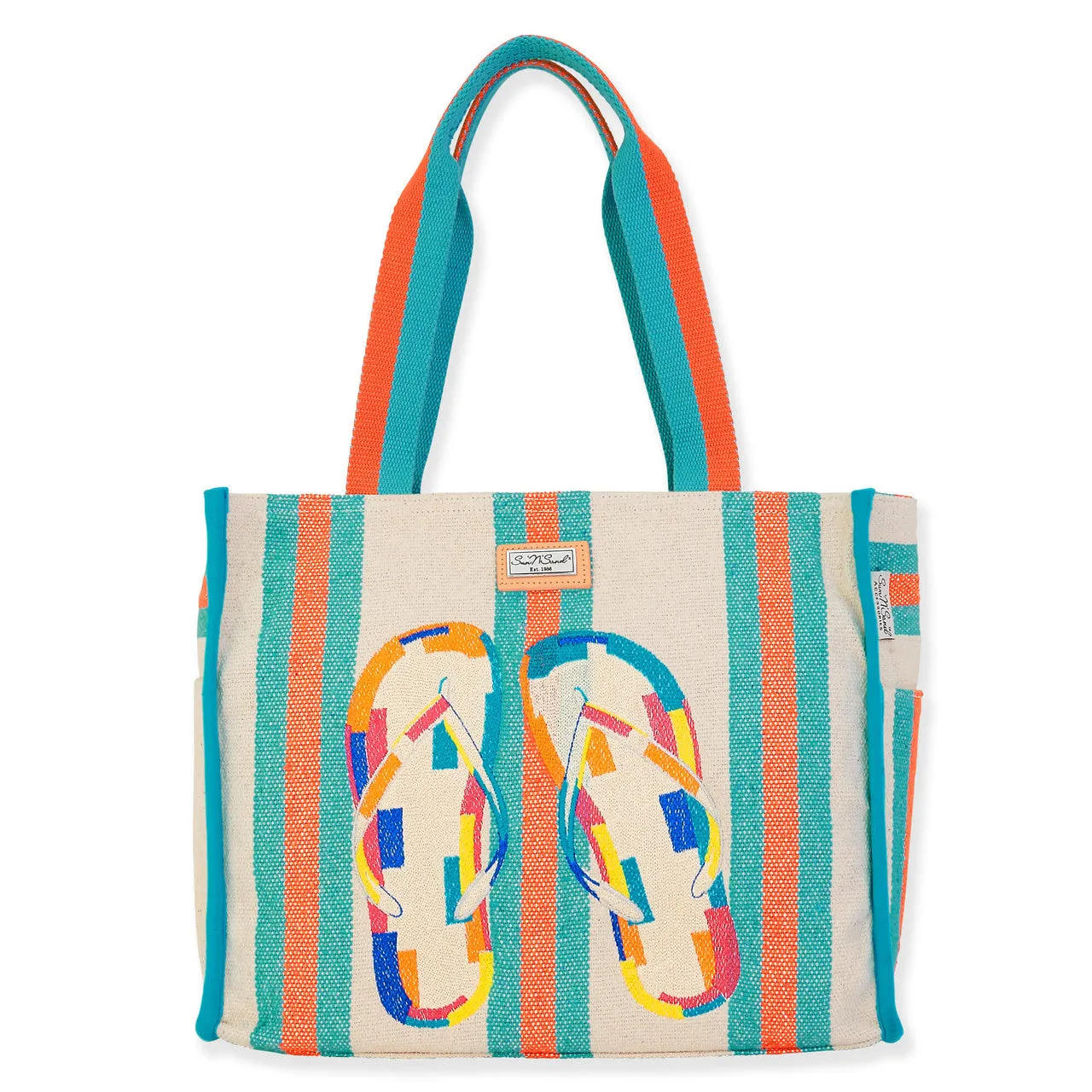 Flip Flops Shoulder Tote