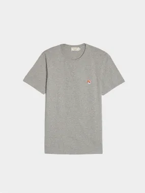 Fox Head Patch Classic Tee Shirt, Grey Melange