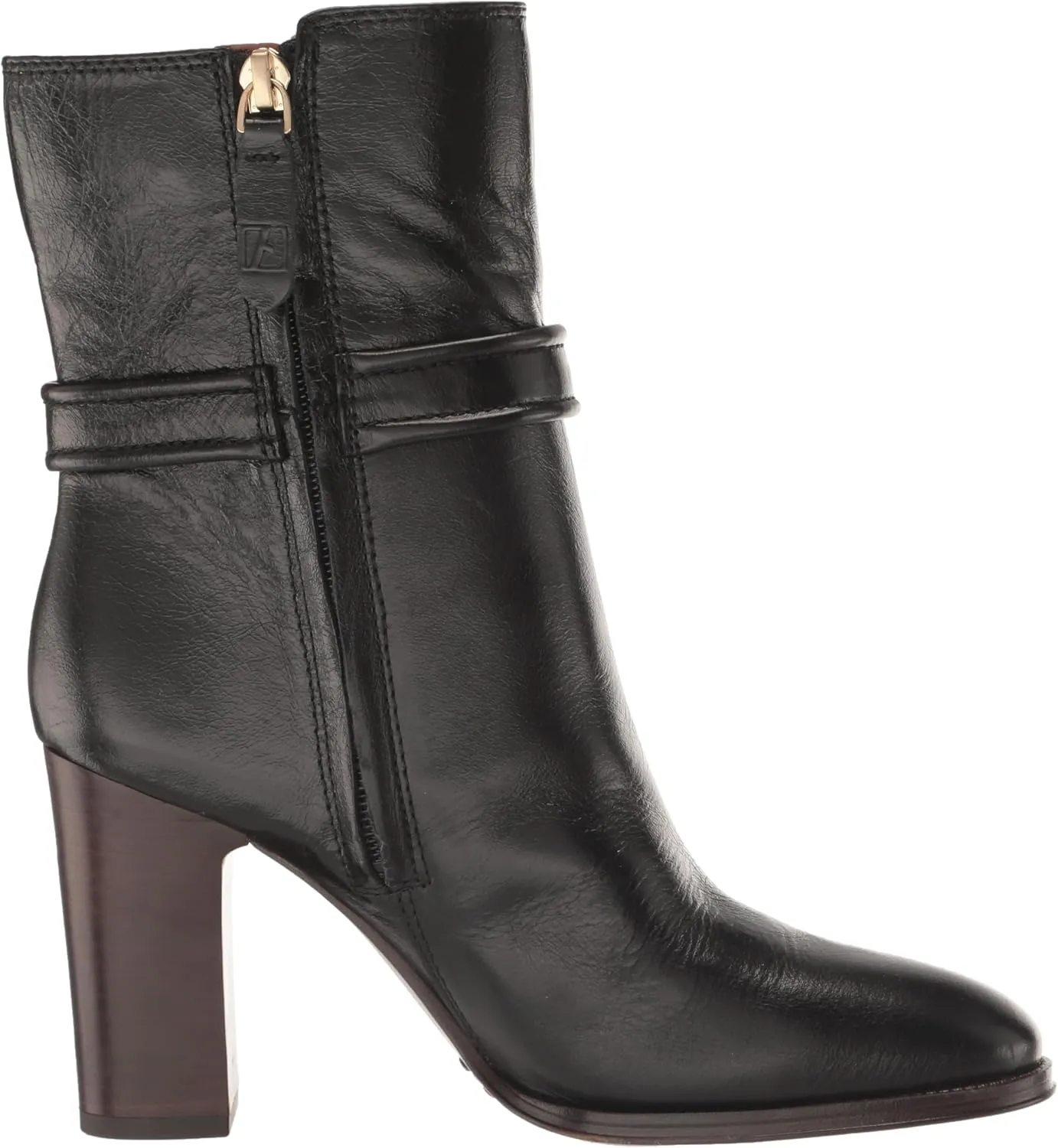 Franco Sarto Women's Informa Wren Buckle Detail Heeled Boot