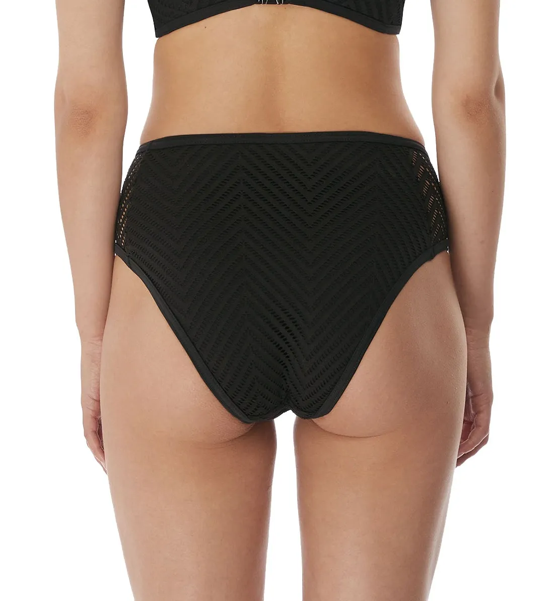 Freya Urban High Waist High Leg Swim Brief (6967) - Night