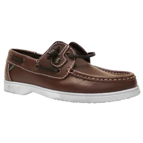 Gaby Deck Shoe - Brown