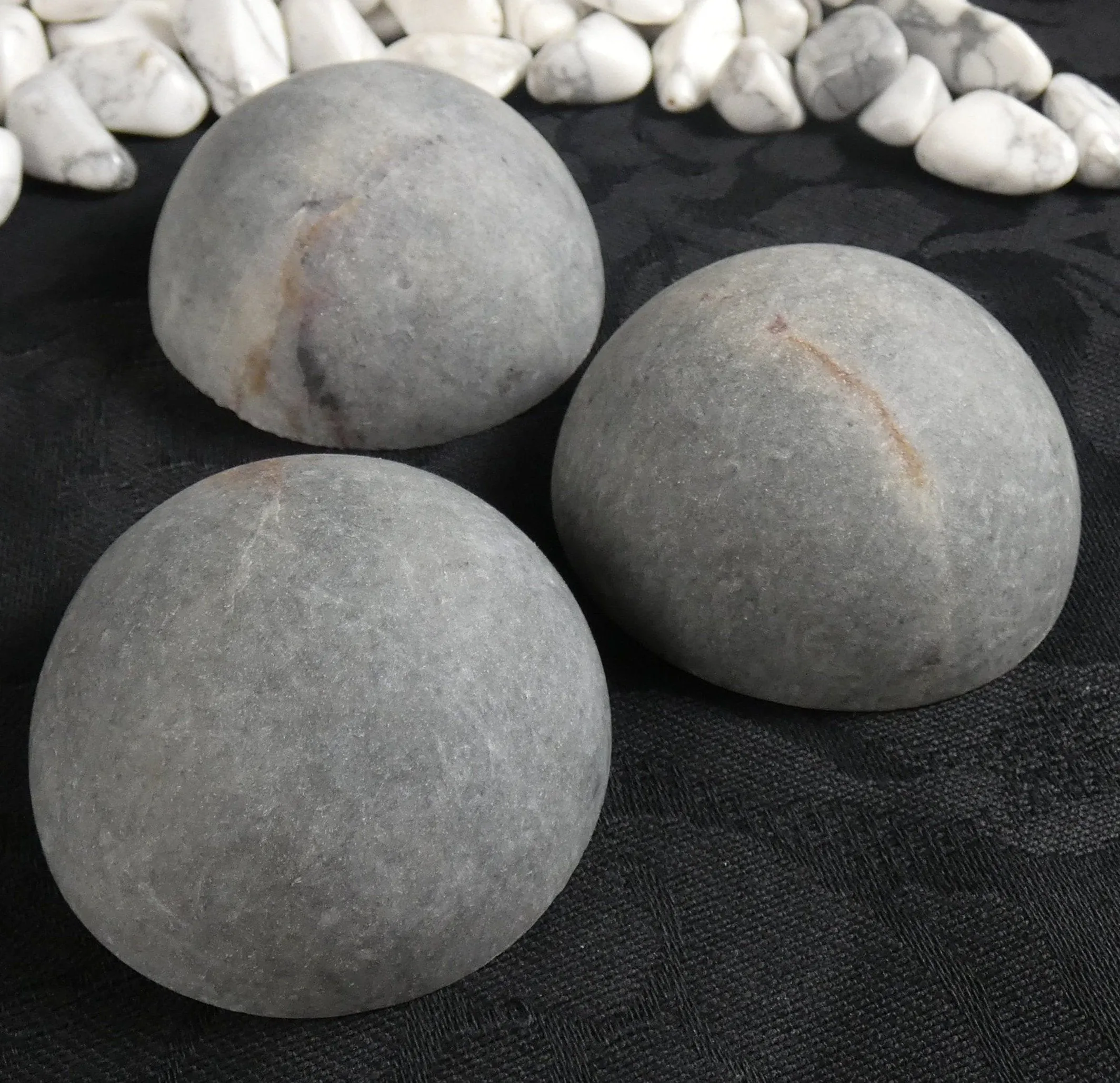 Grey Aventurine Massage Stone