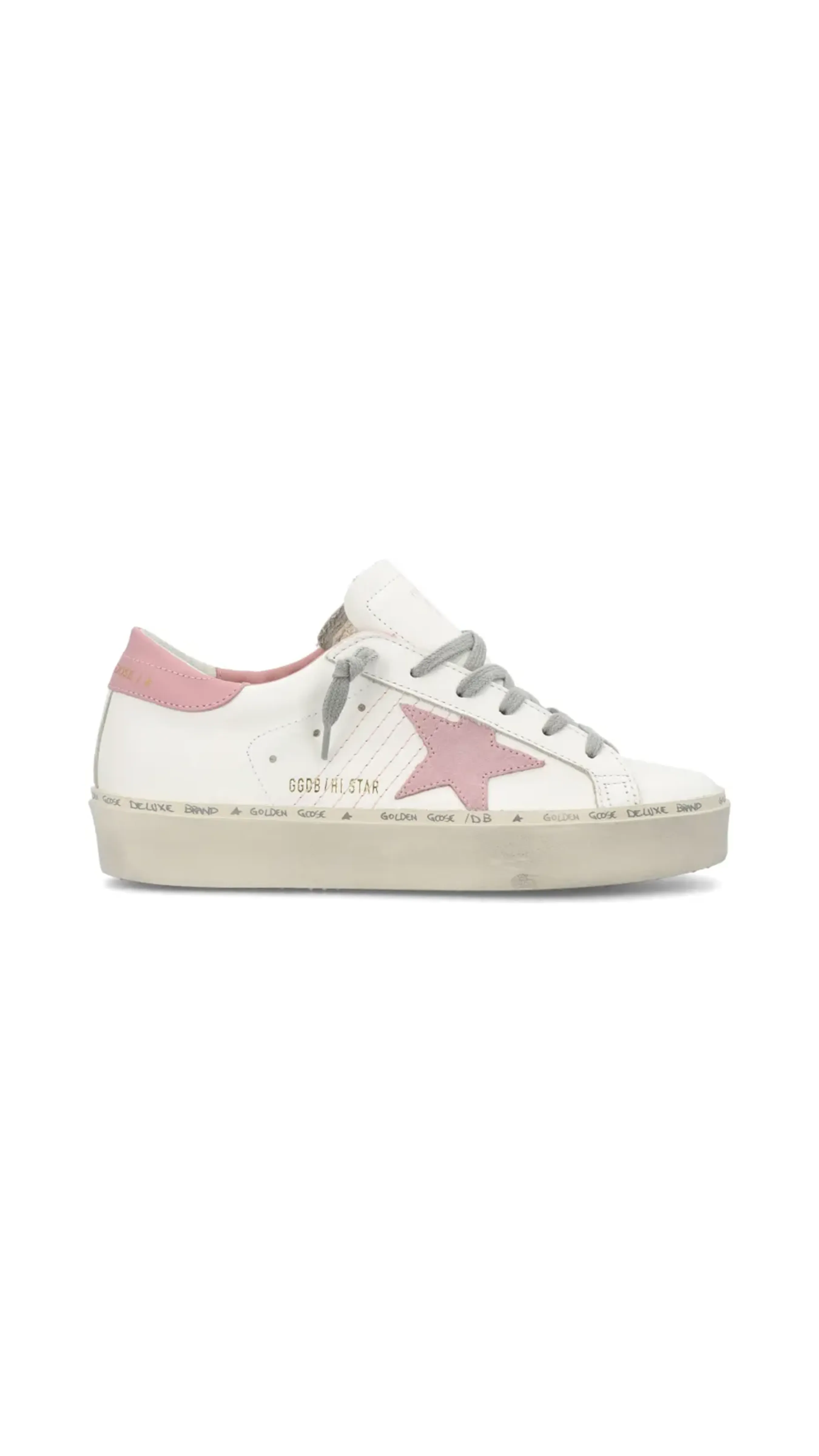 Hi Star Sneakers - White/Pink