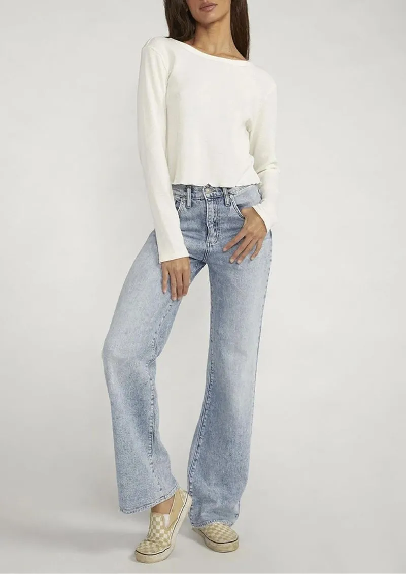 Highly Desirable High Rise Trouser Jean