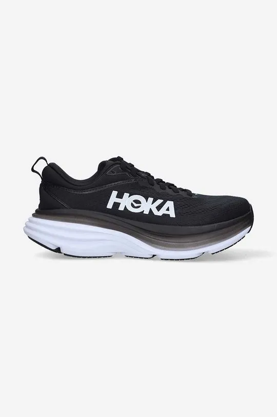 Hoka shoes Bondi 8 black color