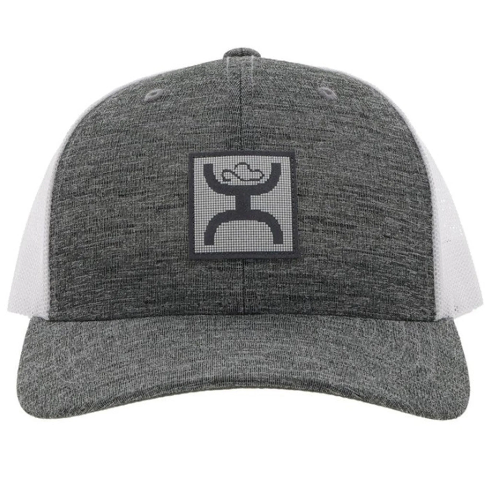 Hooey Boxy Grey/White Cap