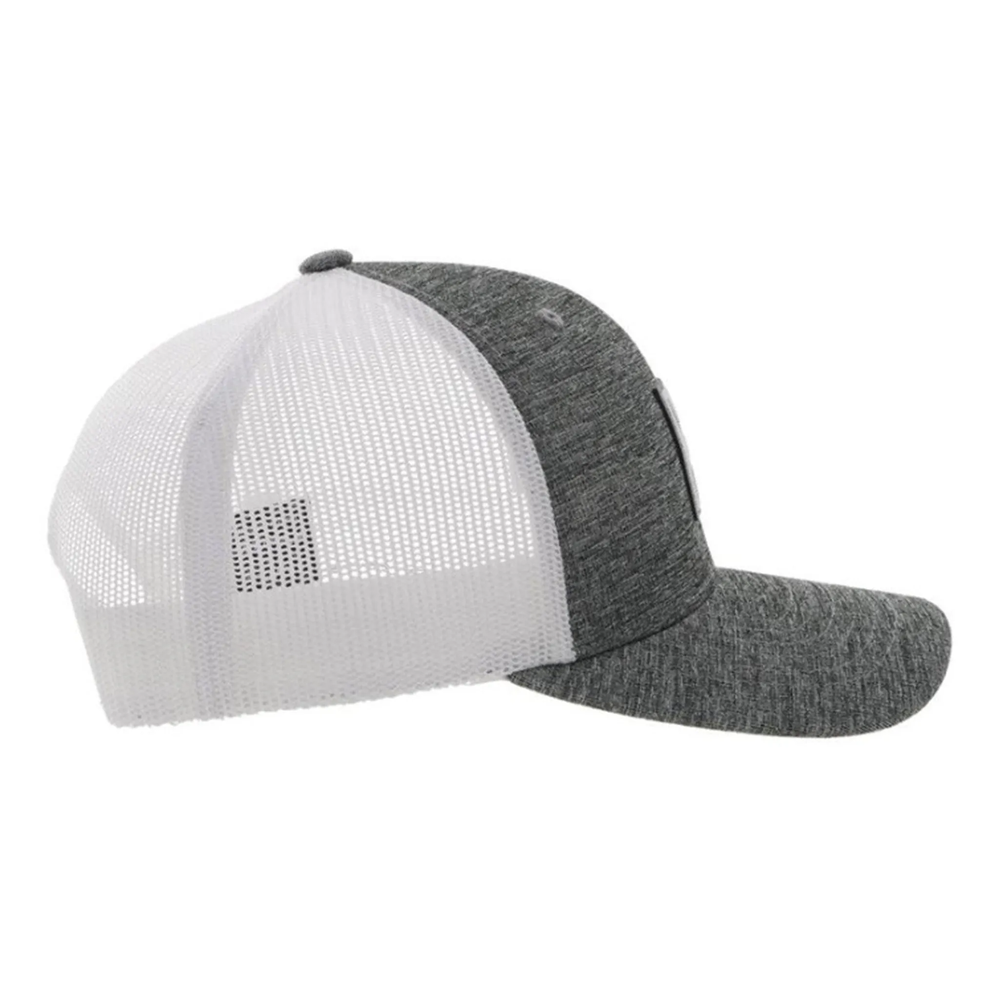 Hooey Boxy Grey/White Cap