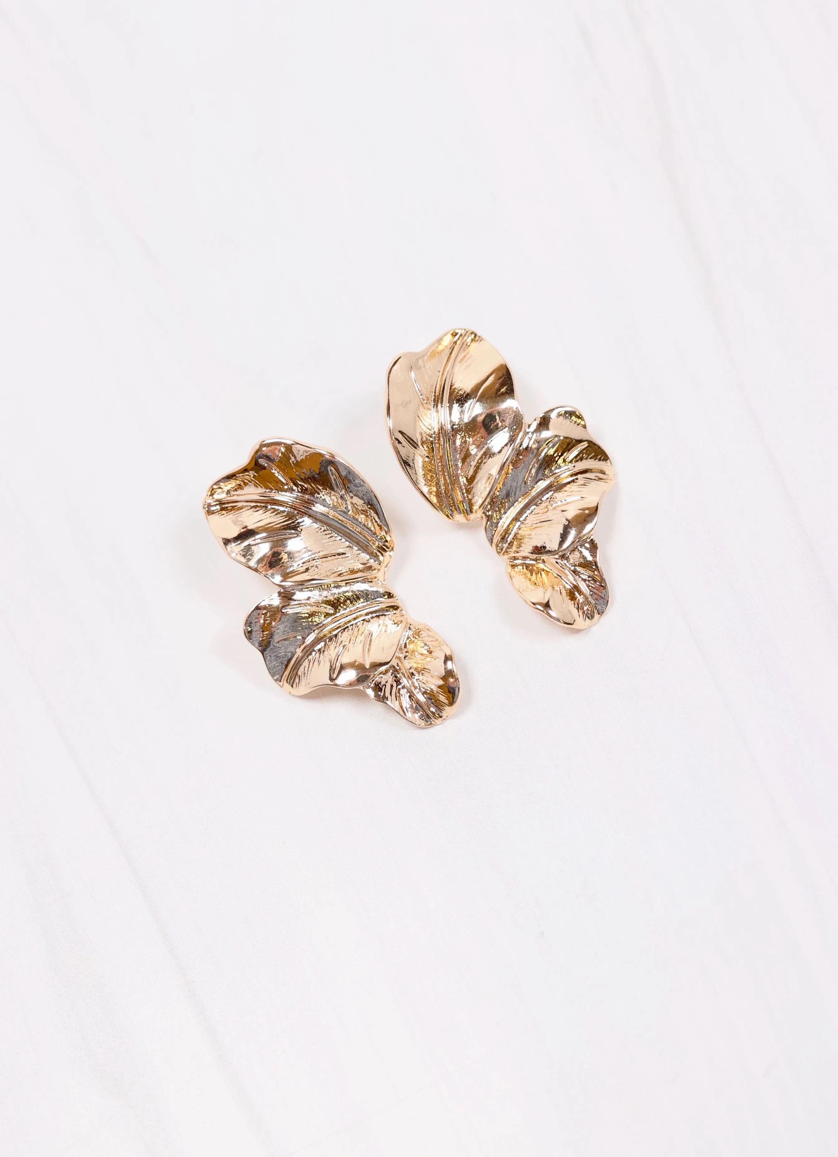 Hubbard Petal Earring GOLD