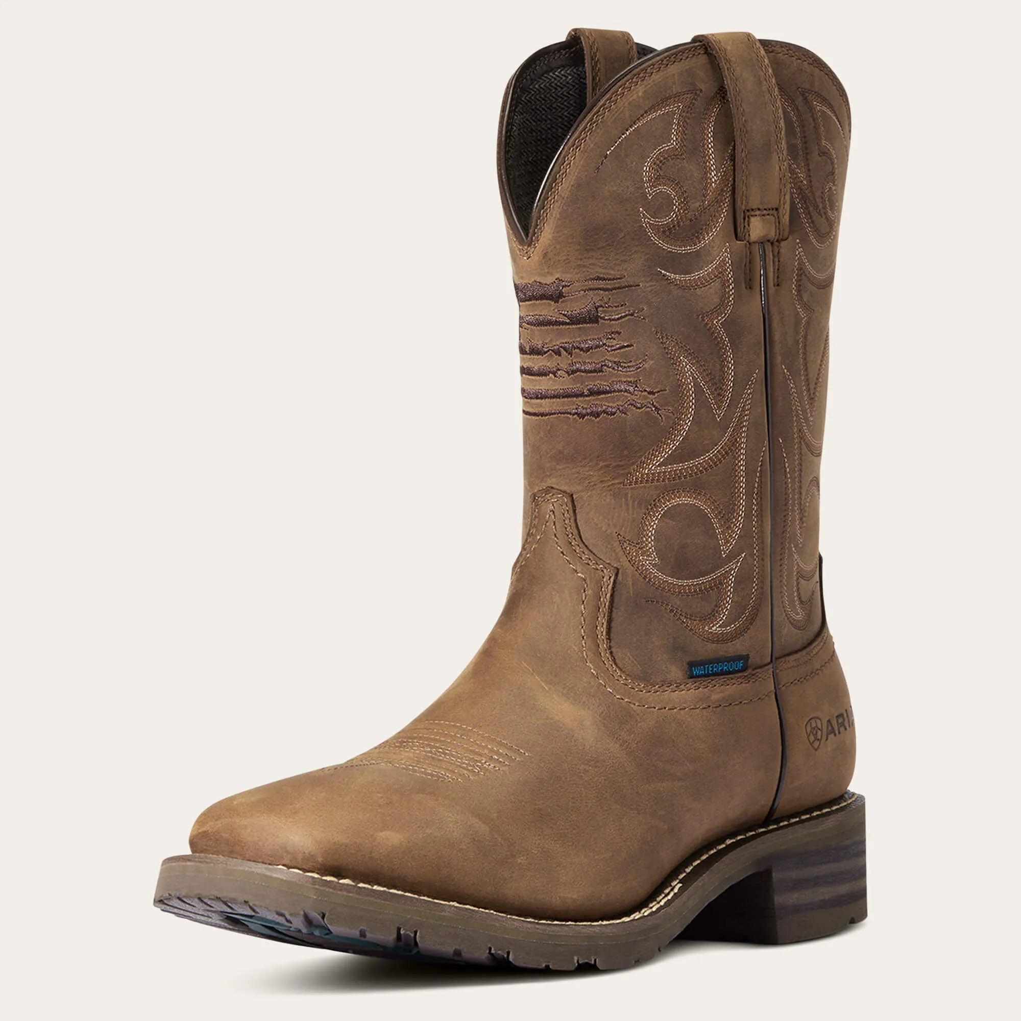 Hybrid Patriot Waterproof Western Boot