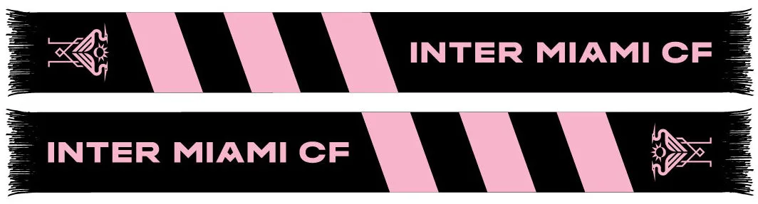 Inter Miami CF MLS Ruffneck Soccer Summer Scarf - Diagonals