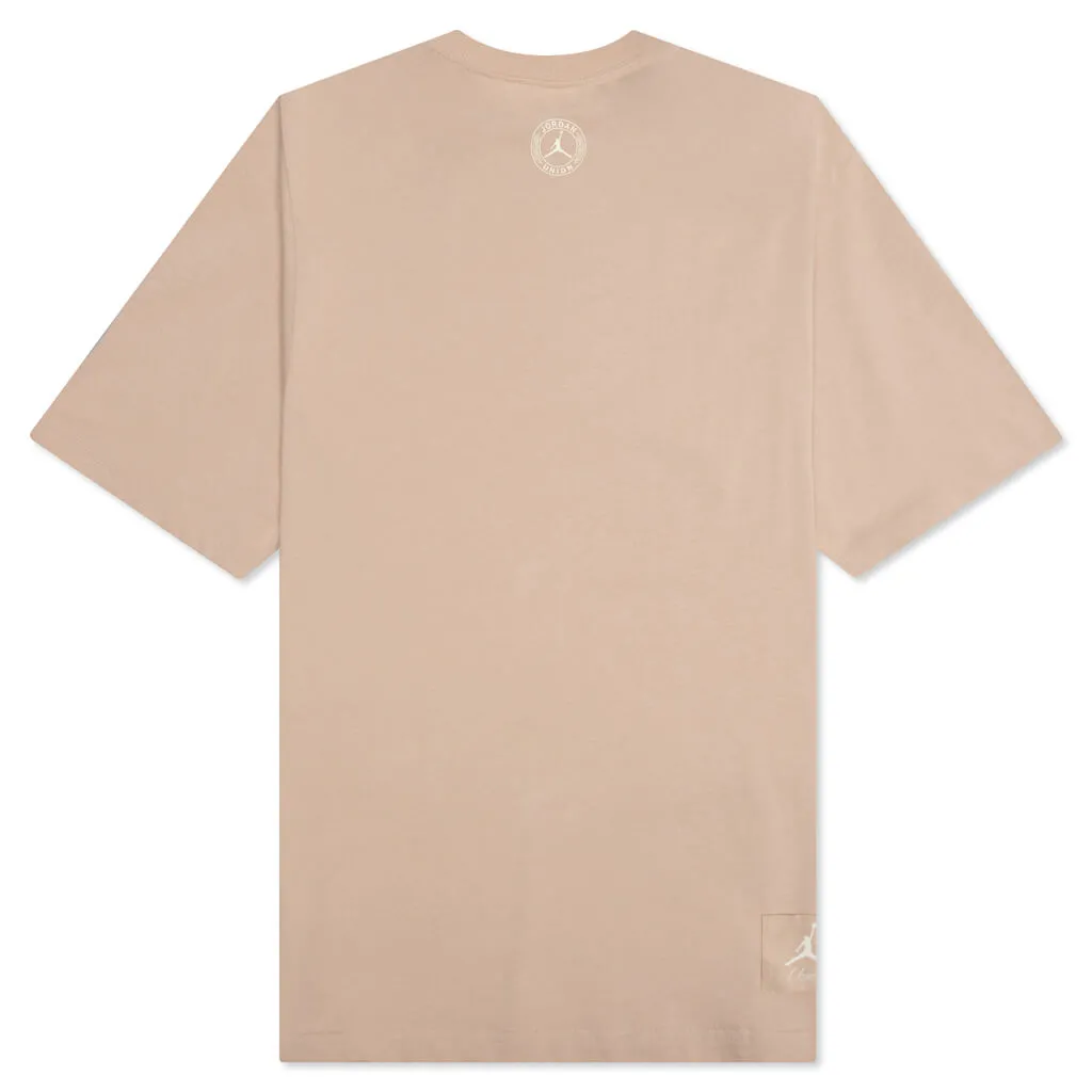 Jordan x Union S/S Tee - Bio Beige/Coconut Milk