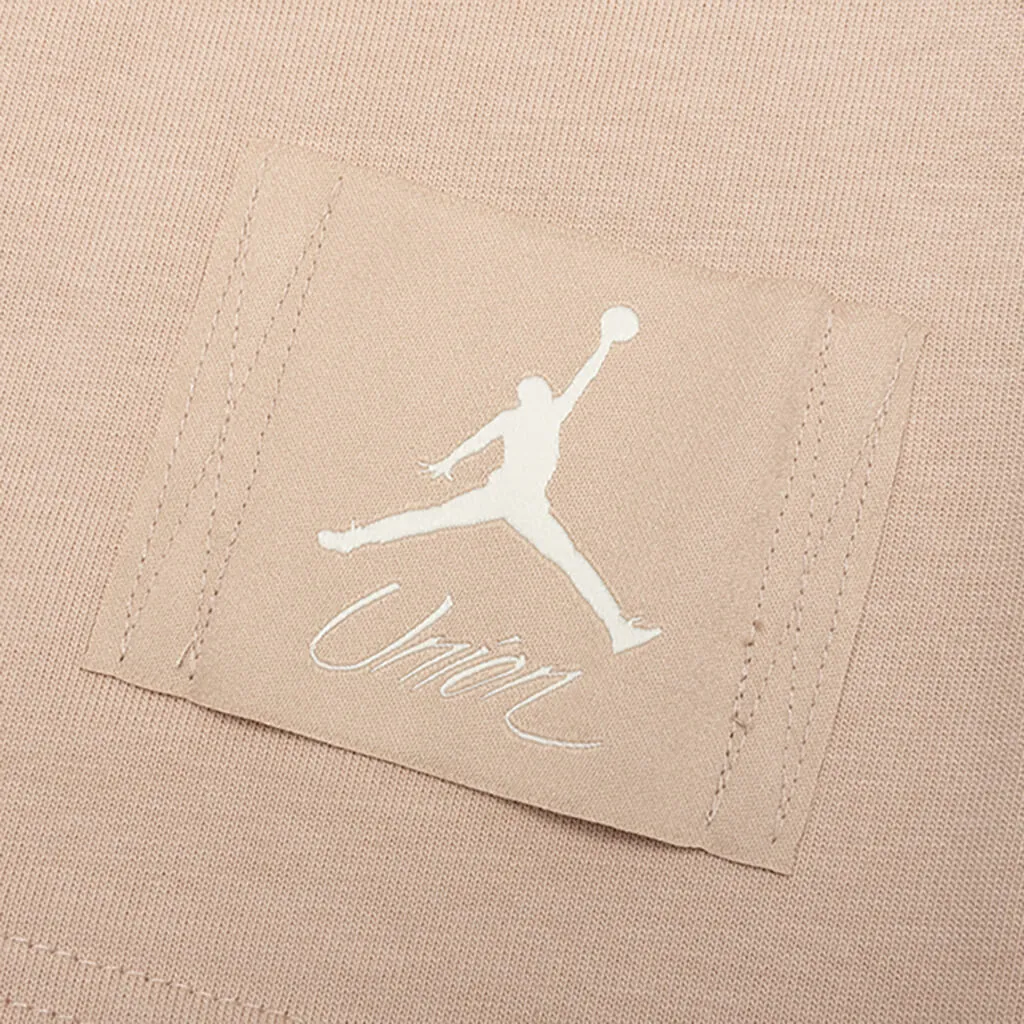 Jordan x Union S/S Tee - Bio Beige/Coconut Milk