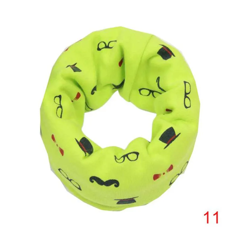 Kids Child Cotton Scarf Baby Scarf 40*20cm Boys Girl O Ring Scarf Children Collar Child Neck Scarf SM6