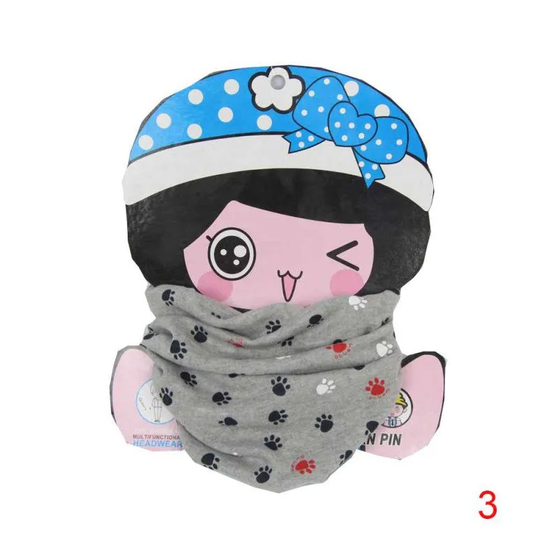 Kids Child Cotton Scarf Baby Scarf 40*20cm Boys Girl O Ring Scarf Children Collar Child Neck Scarf SM6